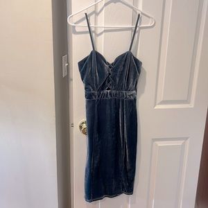 Dark teal dress worn once like new